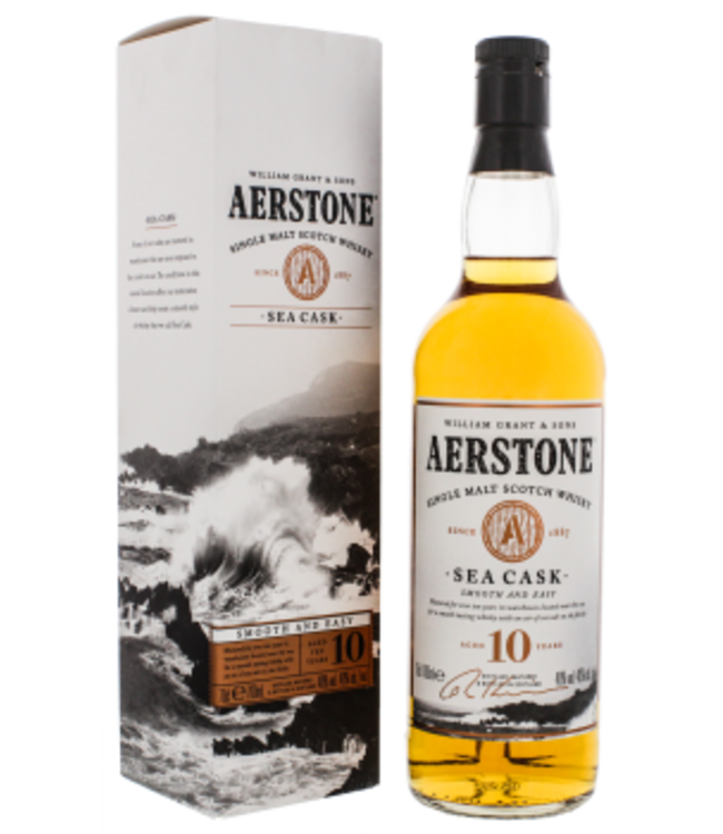 Aerstone Sea Cask 10YO Single Malt Scotch Whisky 0,7L -GB-