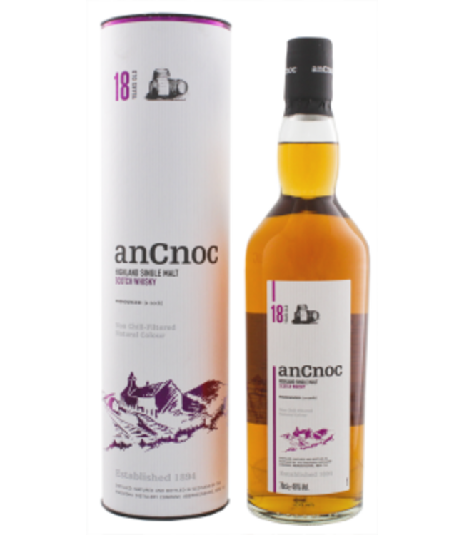 An Cnoc 18YO Non Chill Filtered Single Malt Scotch Whisky 0,7L -GB-