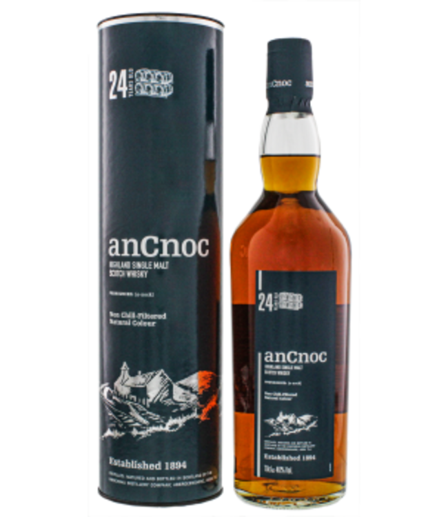 An Cnoc 24YO Non Chill Filtered Malt Whisky 0,7L -GB-