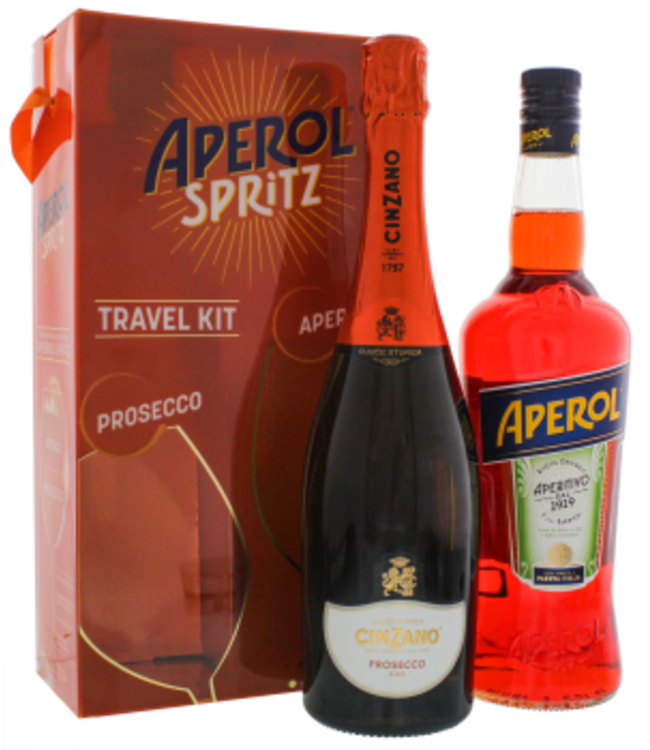 Aperol Spritz Set (Aperol 1,0L + Cinzano Prosecco 0,75L)