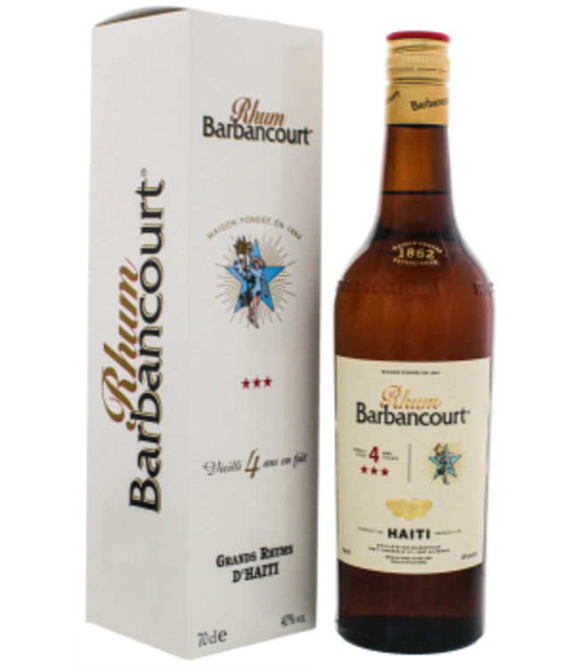 Barbancourt Three Star 4YO 0,7L -GB-