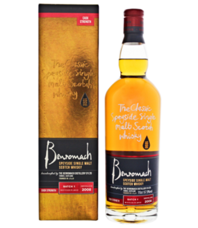 Benromach Benromach Cask Strength 2008/2019 Batch 1 Single Malt Scotch Whisky 0,7L -GB-