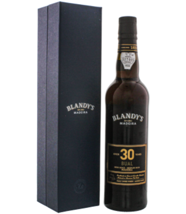 Blandys Madeira Bual 30YO Medium Rich 0,5L -GB-