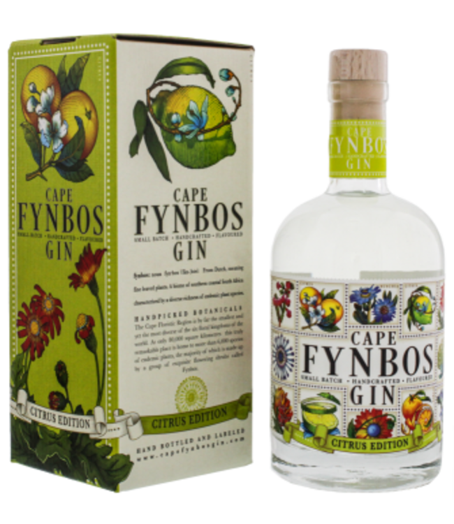 Cape Fynbos Gin Citrus Edition 0,5L -GB-