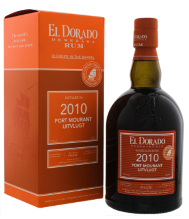 El Dorado El Dorado Rum Blended in the Barrel 2010/2019 Port Mourant Uitvlugt Limited Ed. 0,7L -GB-