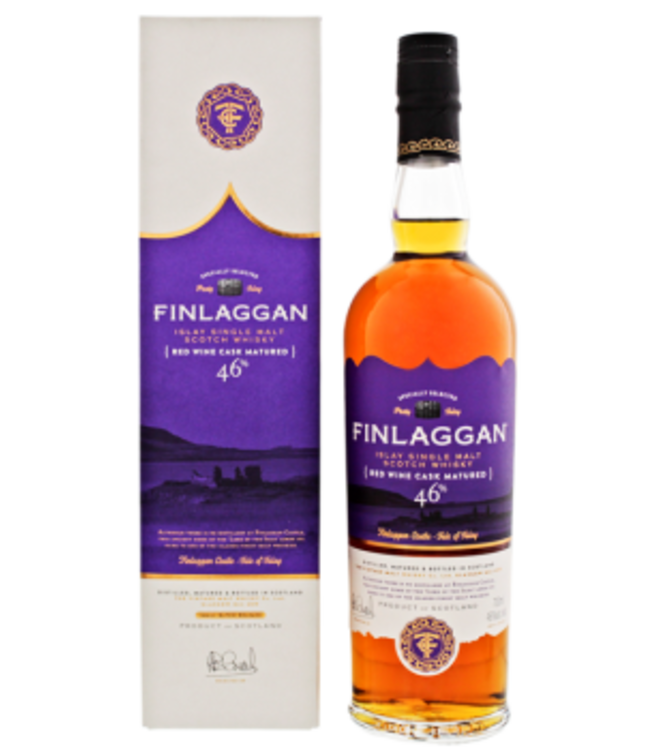 Finlaggan Finlaggan Red Wine Cask Matured Small Batch Release Single Malt Scotch Whisky 0,7L -GB-