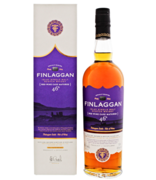 Finlaggan Red Wine Cask Matured Small Batch Release Single Malt Scotch Whisky 0,7L -GB-