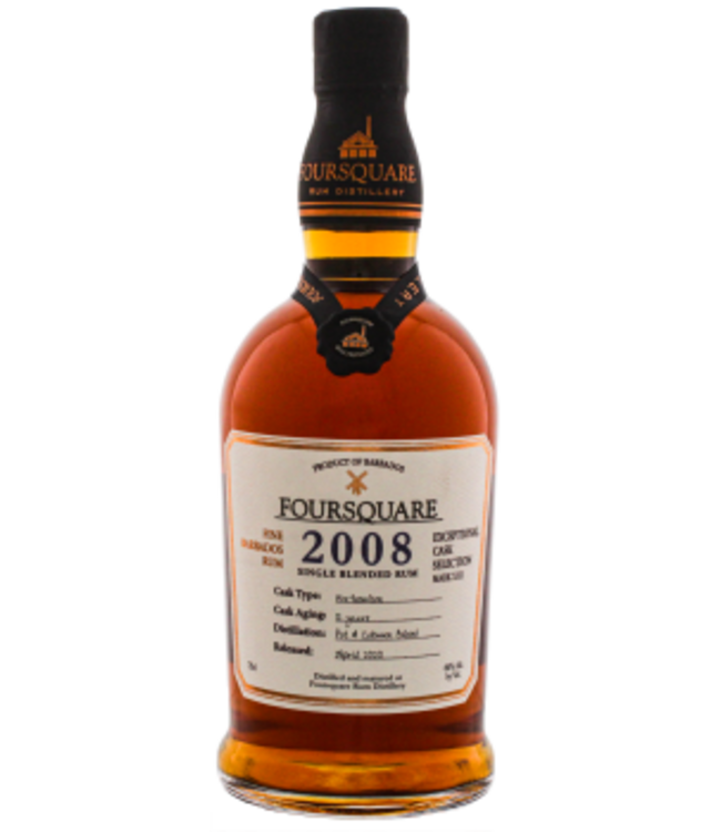 Foursquare 2008 Cask Strength 0,7L