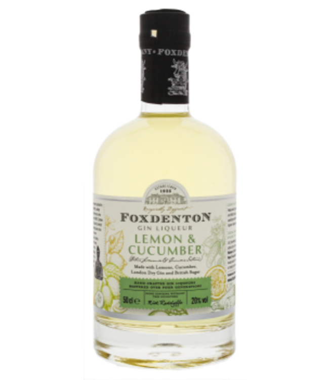 Foxdenton Foxdenton Lemon & Cucumber Liqueur 0,5L