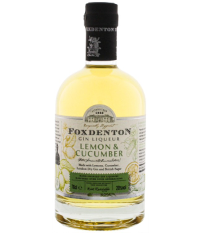 Foxdenton Foxdenton Lemon & Cucumber Liqueur 0,7L
