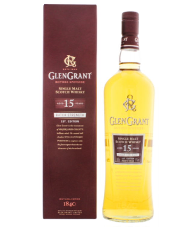 Glen Grant 15YO Batch Strength 1st Edition 2002/2017 Single Malt Scotch Whisky 1,0L -GB-