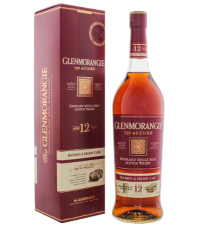 Glenmorangie 12YO The Accord Highland Single Malt Scotch Whisky 1,0L -GB-