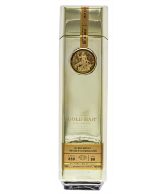 Gold Bar Gold Bar The Original Blended Whiskey 1,0L -GB- - Luxurious Drinks  .