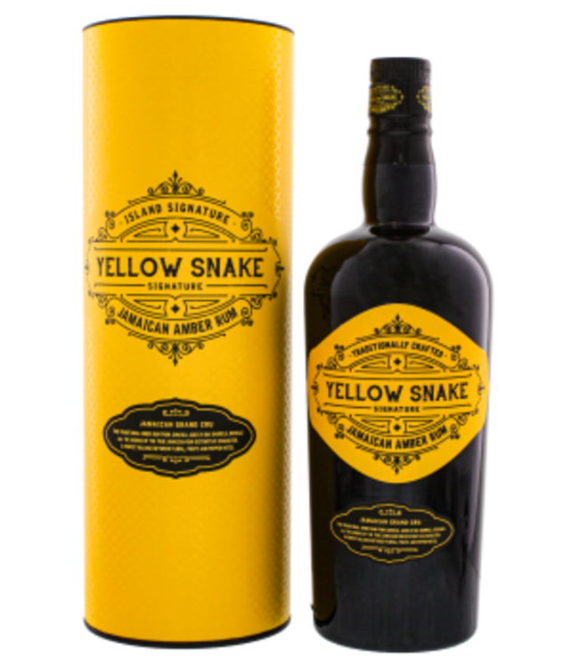 Island Signature Collection Yellow Snake Jamaican Amber Rum 0,7L -GB-