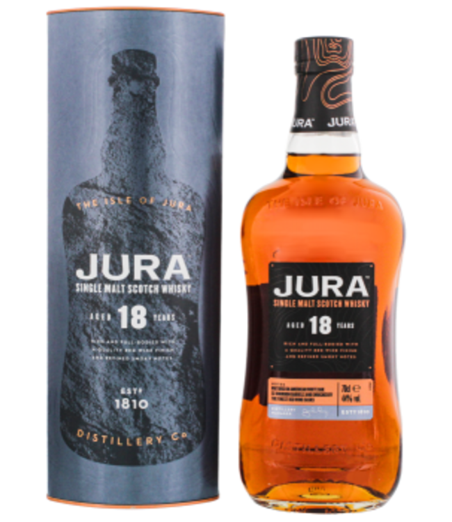 Isle of Jura 18YO Single Malt Scotch Whisky 0,7L -GB-
