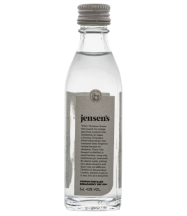 Jensens Bermondsey Gin Miniatures 0,05L