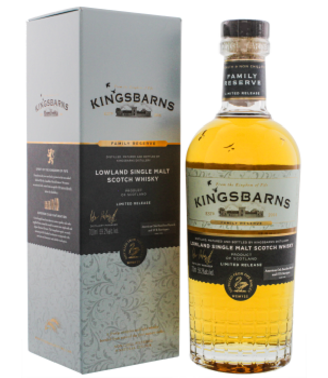 Kingsbarns Family Reserve Limited Release Lowland Single Malt Whisky 0,7L -GB-