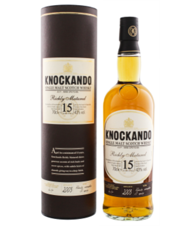 Knockando Knockando Richly Matured 15YO 2003 0,7L -GB-