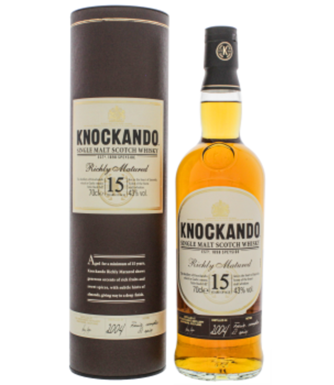 Knockando Richly Matured 15YO 2004 0,7L -GB-