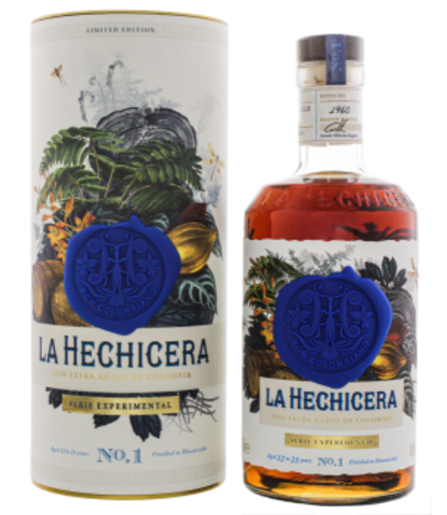 La Hechicera La Hechicera Rum Extra Anejo Muscat Cask Finish Serie Experimental No. 1 Limited Edition 0,7L -GB-