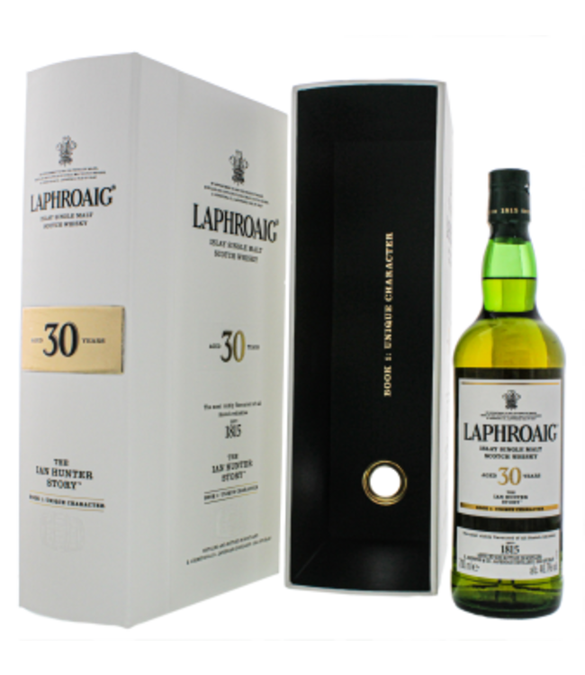 Laphroaig 30YO The Ian Hunter Story Book 1 Unique Character Single Malt Scotch Whisky 0,7L -GB-