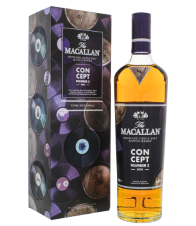 Macallan Concept Number 2 2019 Highland Single Malt Scotch Whisky 0,7L -GB-