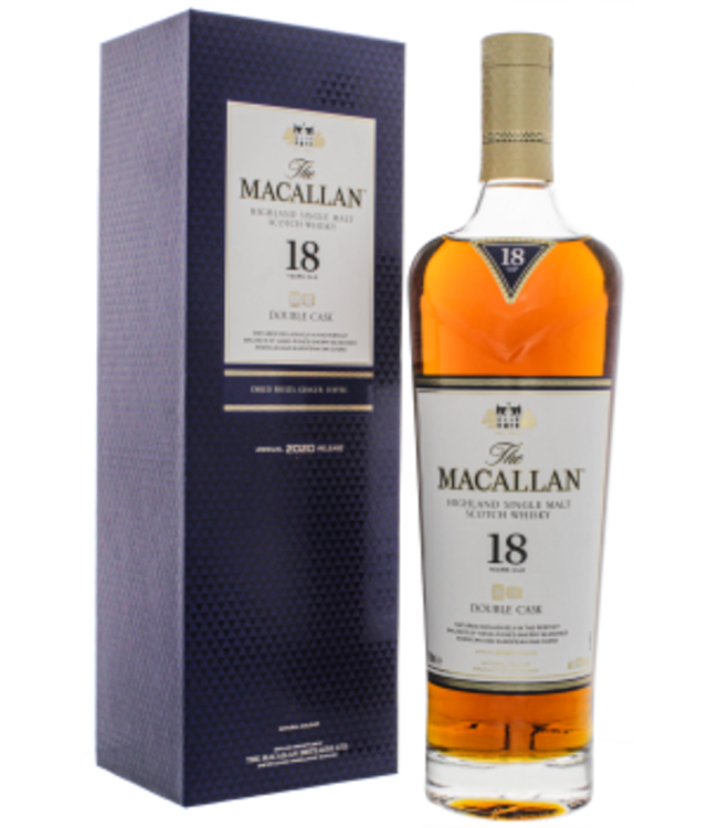 Macallan Double Cask 18YO Single Malt Scotch Whisky 0,7L -GB-