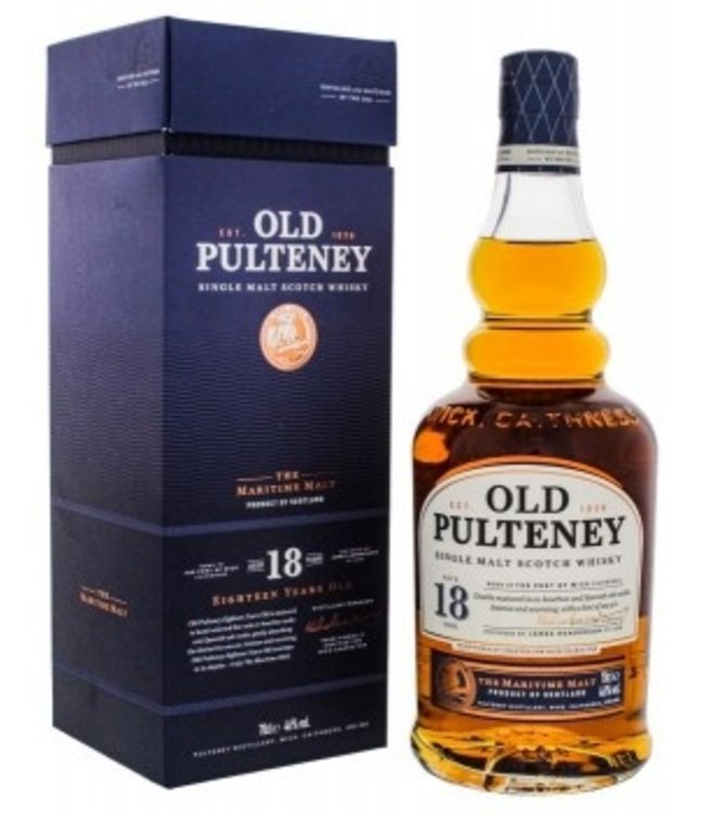 Old Pulteney 18YO Single Malt Scotch Whisky 0,7L -GB-