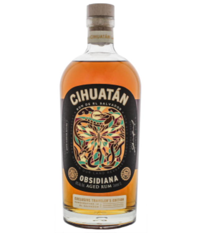 Ron de El Salvador Cihuatan Obsidiana Aged Rum 1,0L