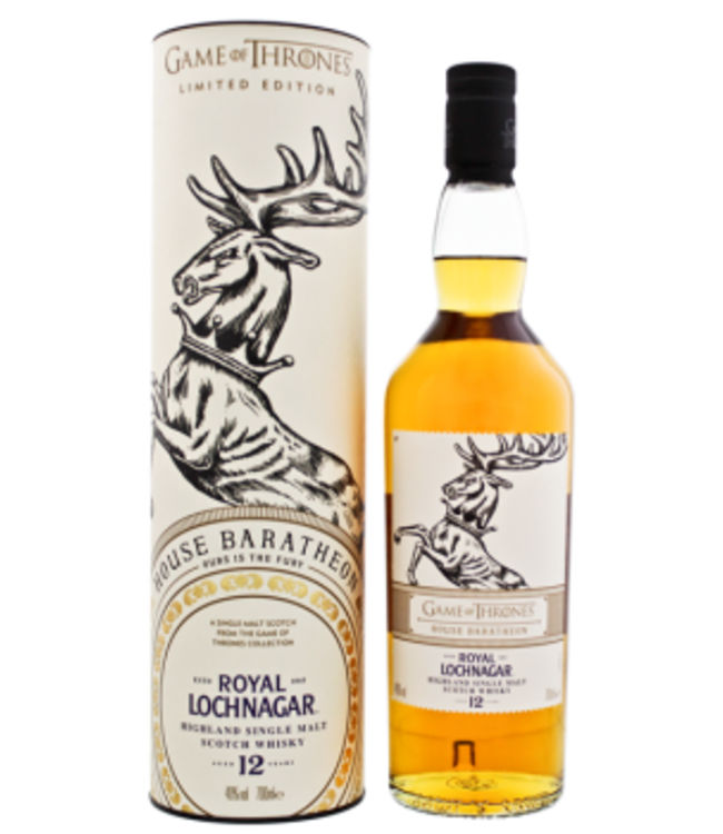 Royal Lochnagar Royal Lochnagar 12YO Game of Thrones House Baratheon Ours is the Fury 0,7L -GB-