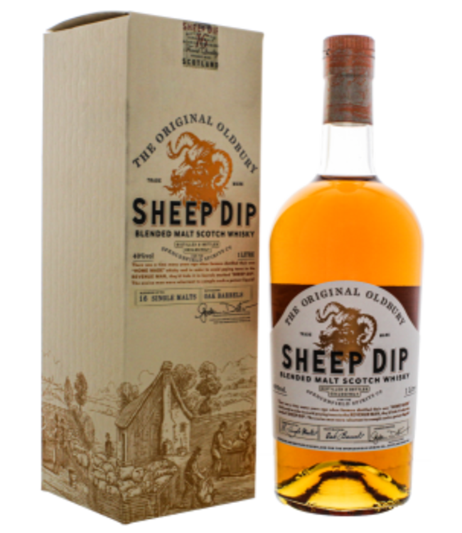 Sheep Dip Blended Malt Scotch Whisky 1,0L -GB-