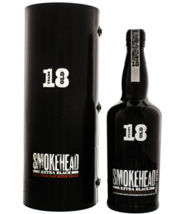 Smokehead Extra Black 18yo 0,7L -GB-