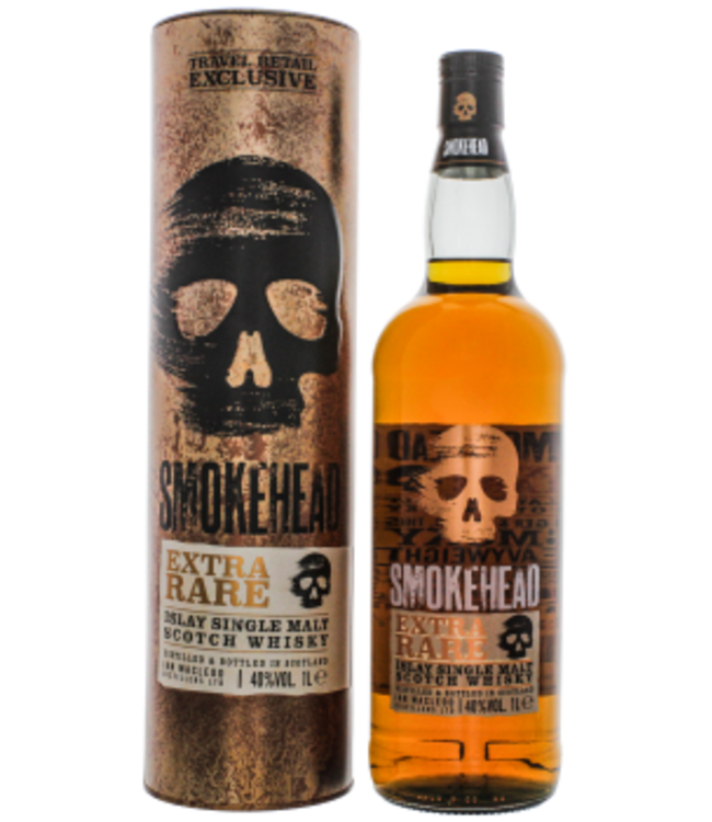 Smokehead Smokehead Extra Rare Gold Design Islay Single Malt Scotch Whisky 1,0L -GB-