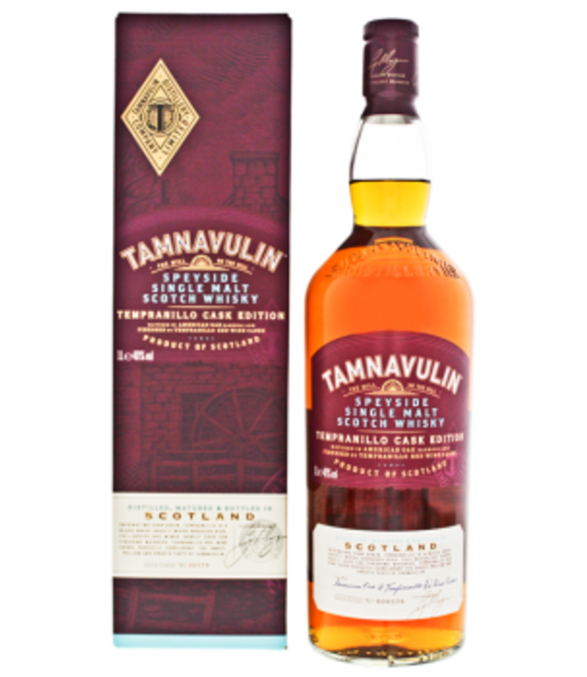 Tamnavulin Tempranillo Cask Edition Single Batch No. 00576 Single Malt Scotch Whisky 1,0L -GB-