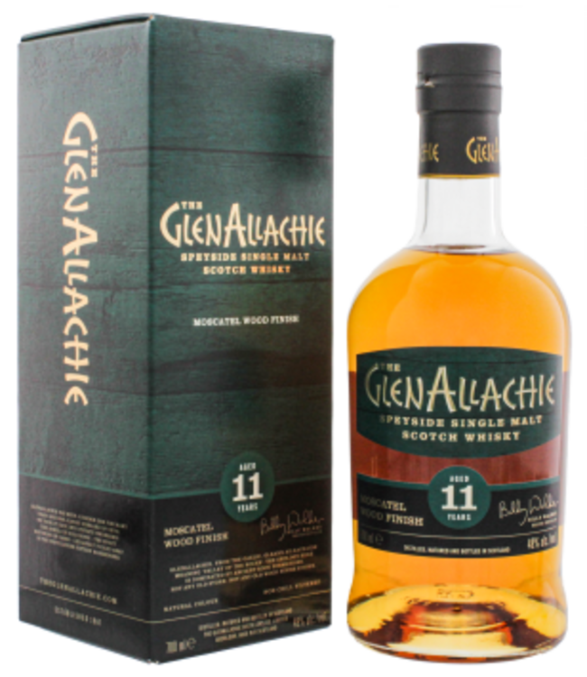 The GlenAllachie 11YO Speyside Single Malt Scotch Whisky Moscatel Wood Finish 0,7L -GB-
