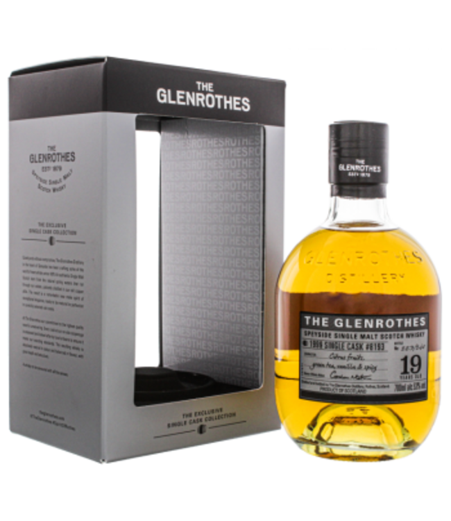 Glenrothes The Glenrothes 1999 Single Malt Scotch Whisky Single Cask No 8193 19YO 0,7L -GB-