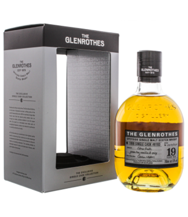 The Glenrothes 1999 Single Malt Scotch Whisky Single Cask No 8193 19YO 0,7L -GB-