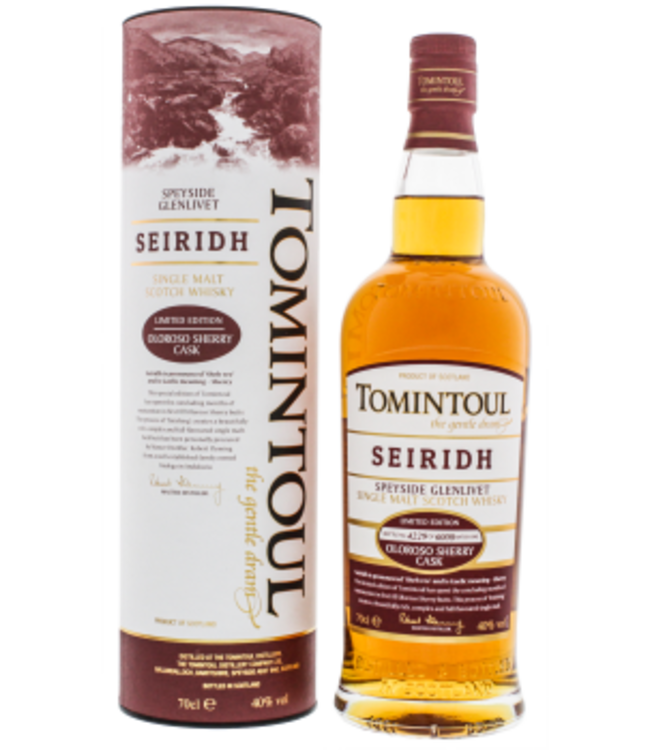 Tomintoul Seiridh Oloroso Sherry Cask Finish 0,7L -GB-