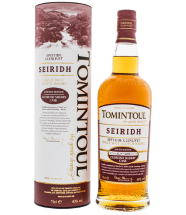 Tomintoul Tomintoul Seiridh Oloroso Sherry Cask Finish 0,7L -GB-