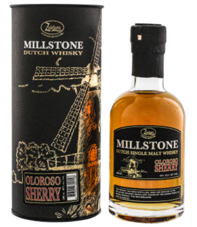 Zuidam Millstone Single Malt Whisky Oloroso Sherry Cask 0,2L -GB-