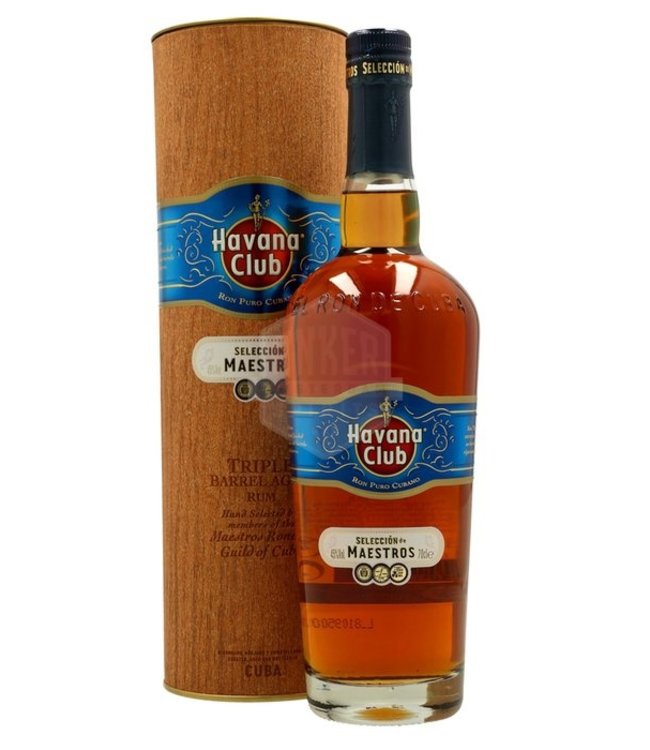 Havana Club Seleccion De Maestros Gift Box   Volume: 70 cl