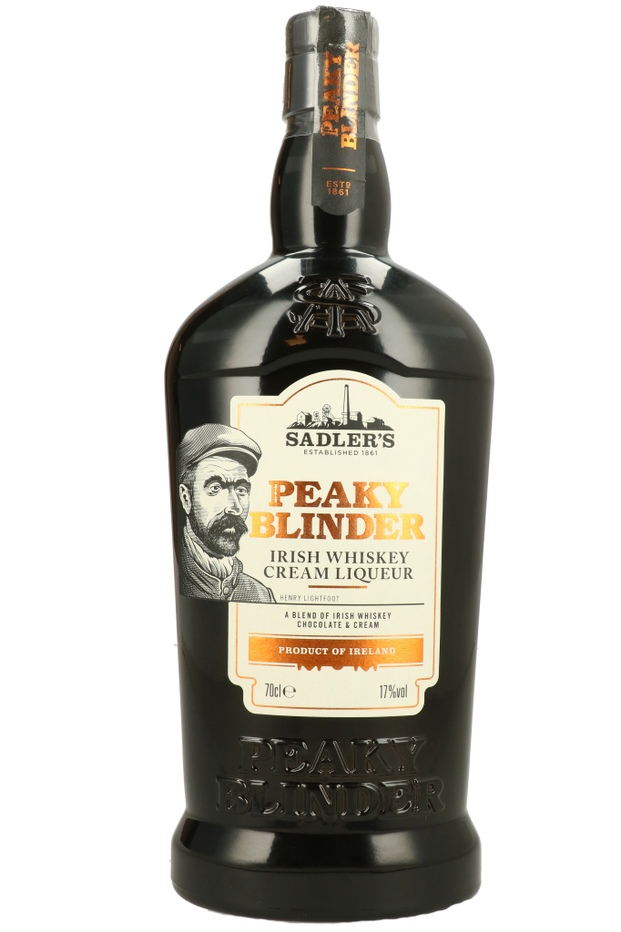 Peaky Blinder Irish Whiskey Cream Liqueur - Luxurious Drinks