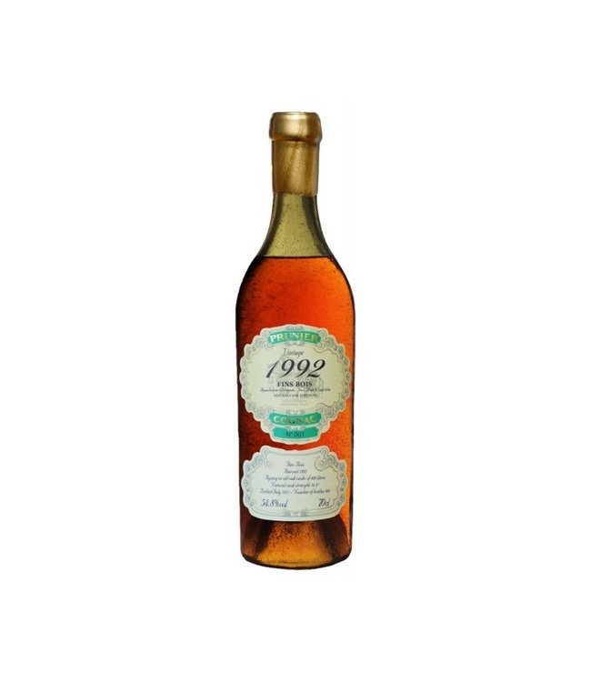 1992 Prunier Cognac Fins Bois 54,8%