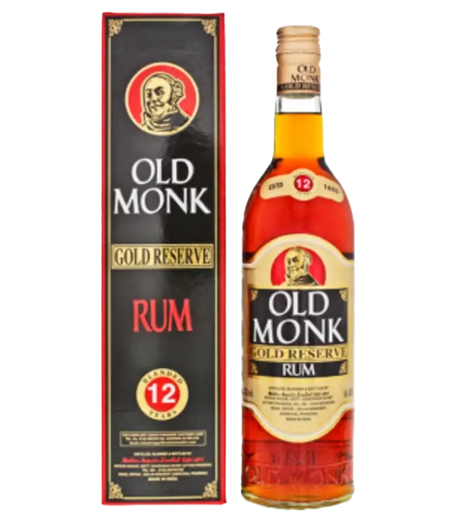 Old Monk 12 years old gold reserve rum 0,7L 42,8%