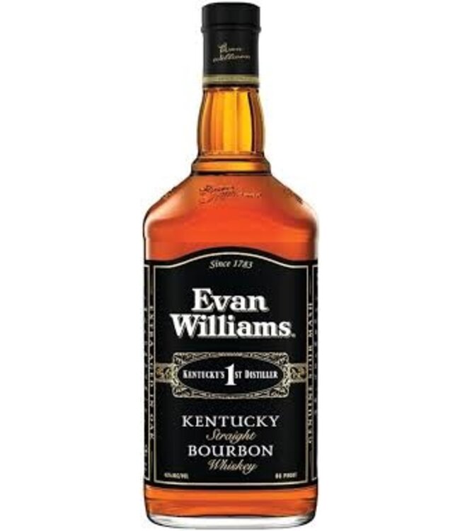 Evan Williams Black Straight Kentucky Bourbon Whiskey 0,7L 43%