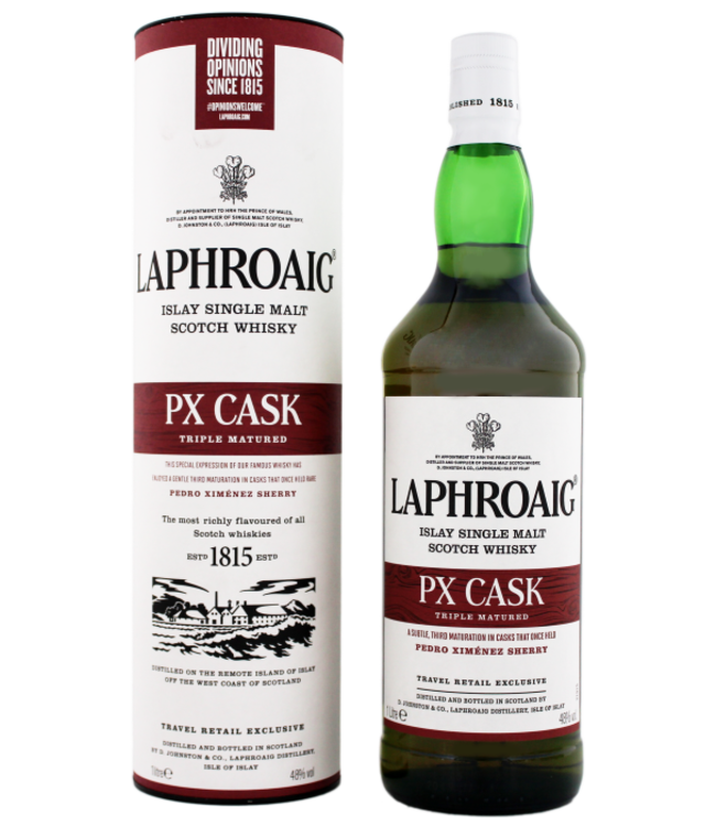 Laphroaig PX Cask Islay single malt whisky 1L 48%