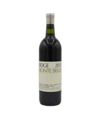 Ridge Vineyards Ridge Cabernet Sauvignon Monte Bello 2011