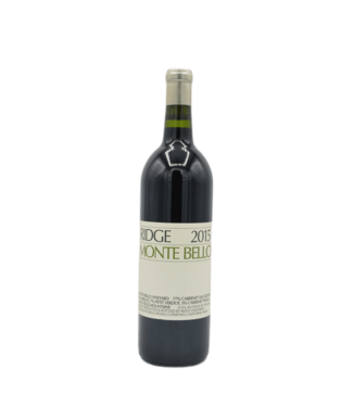 Ridge Vineyards Ridge Cabernet Sauvignon Monte Bello 2015