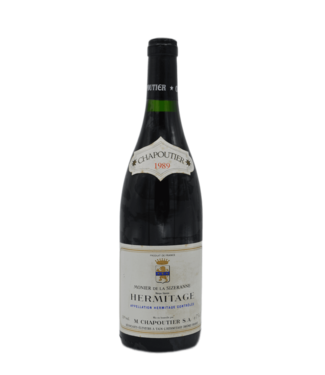 M. Chapoutier M. Chapoutier Monier de la Sizeranne Hermitage 1989