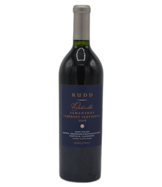 Rudd Estate 2016 Rudd Oakville Samantha's Cabernet Sauvignon